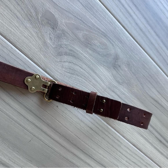 Jcrew Leather Adjustable Belt - Picture 2 of 5